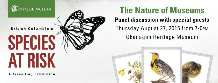 Kelowna Museums Species at Risk Panel discussion event