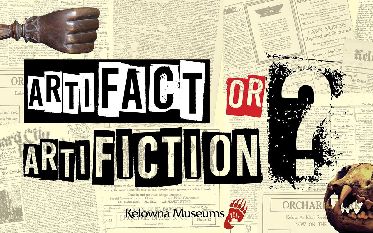 Artifact or Artifiction? A gamified exhibit at the Okanagan Heritage Museum