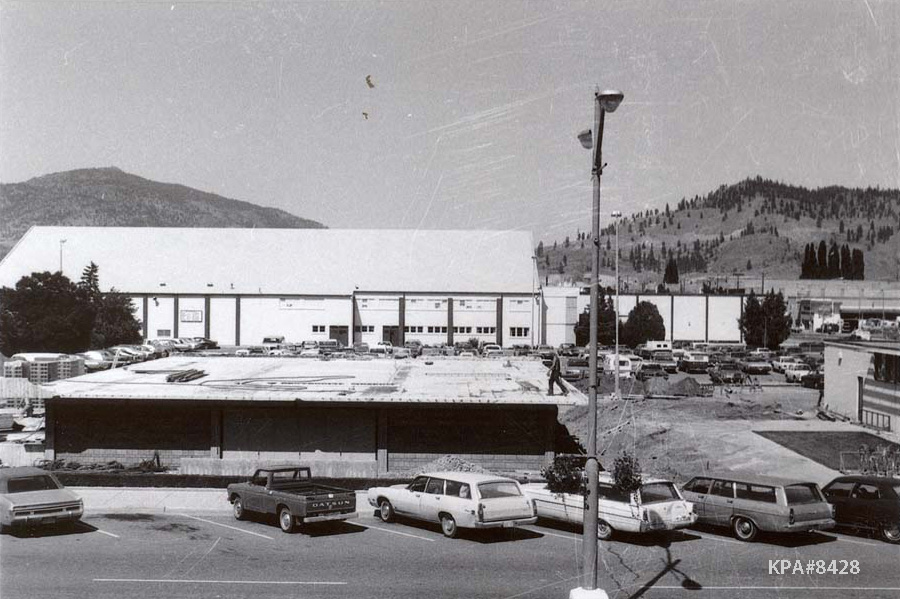 Construction of the Kelowna Centennial Museum, 1967. KPA #8428