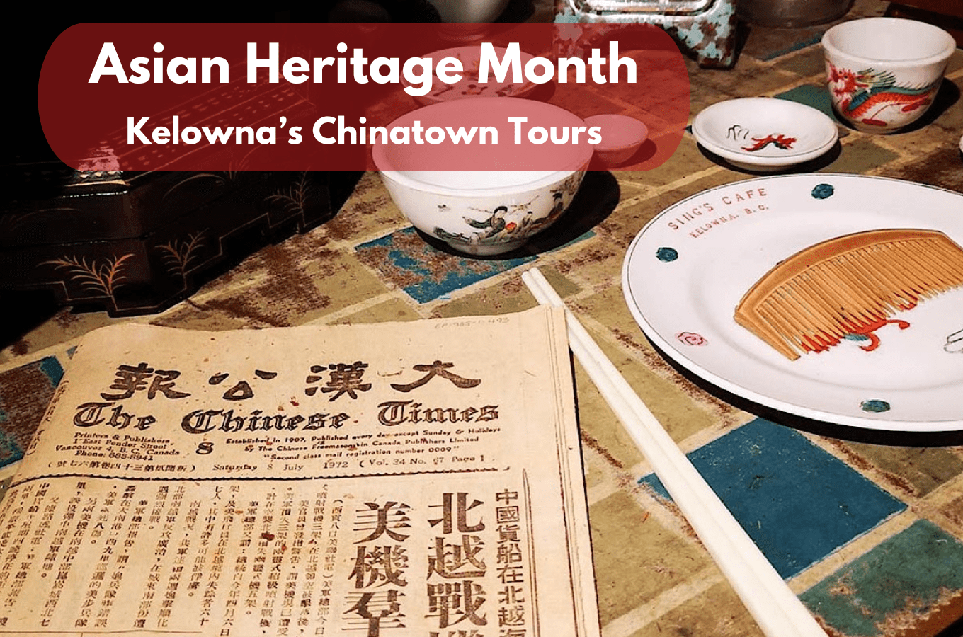 Kelowna’s Chinatown Tours