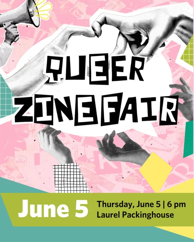 Kelowna’s second annual Queer Zine Fair, hosted by Kelowna Museums and the University of British Columbia Okanagan Library at the beautiful Laurel Packinghouse on June 5th, 6:00 – 8:00 PM!

The queer zine fair will showcase and celebrate zines created by 2SLGBTQIA+ individuals or focusing on 2SLGBTQIA+ themes. Queer artists, writers, and creatives can sign up for free to sell, trade, or give away their zines.

Zines have been a powerful underground and DIY force of expression and cultural movement in the 2SLGBTQIA+ community since the ‘70s. Newbies are invited to come learn more!

At 8:15 PM, the fair will be followed by an open mic where attendees or exhibitors will be invited to further share their creativity. Sign up at the event to share spoken word, music, comedy, or read passages from your zines aloud.

Interested in a booth? Apply at forms.gle/uvRavsTnHzSaEpMw5 or email Erik Beardmore at ebeardmore@kelownamuseums.ca.

Visit the link in our bio for more information.
.
.
.
#ExploreKelowna #2SLGBTQIA+ #LGBTQ #KelownaPride #YLW #DowntownKelowna #KelownaMuseums #Kelowna