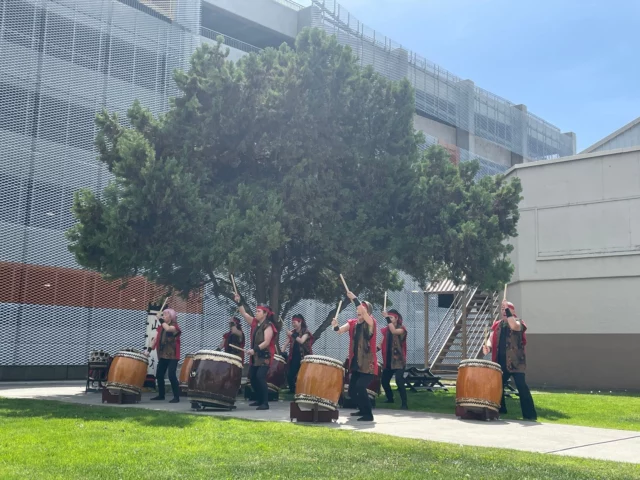 Over the weekend we held our Rhythm of the Heart event. We were so excited to have @YamabikoTaiko Kelowna perform for us! Here's a #BehindTheScenes look. 
.
.
.
#AsianHeritageMonth #AHM #AHM2025 #Taiko #KelownaFun #JapaneseArt #Culture #KelownaMuseums #DowntownKelowna