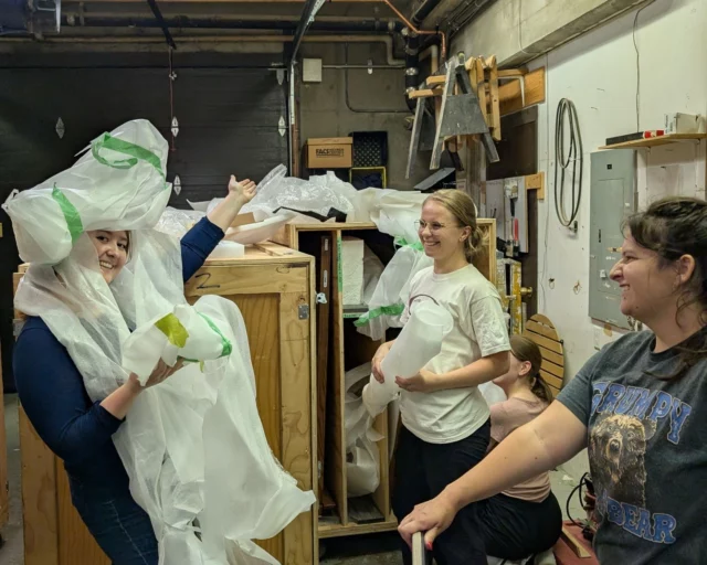 Our amazing Archives Intern, Lis, is getting creative with packing foam! 😂 When you're deep into a massive exhibition takedown, things can definitely get a little weird.

Stay tuned to see what's next for the Okanagan Heritage Museum! You won't want to miss it...
.
.
.
#BehindTheScenes #NewExhibition #MuseumWork #MuseumLife #SomethingNew #KelownaMuseums #ExploreKelowna #BCMuseums